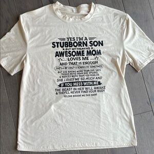 Yes I’M a Stubborn Son Graphic T-Shirt